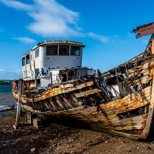 Tag 9 + 10: Von Leuchttürmen und Bootsleichen